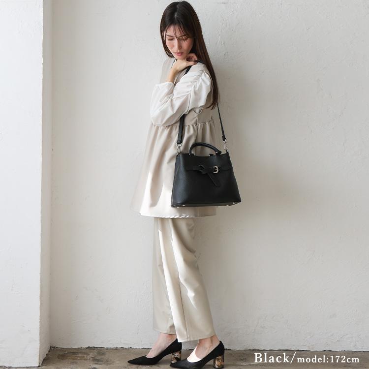 VitaFelice ハンドバッグ レディース 2way ショルダーバッグ 本革 斜