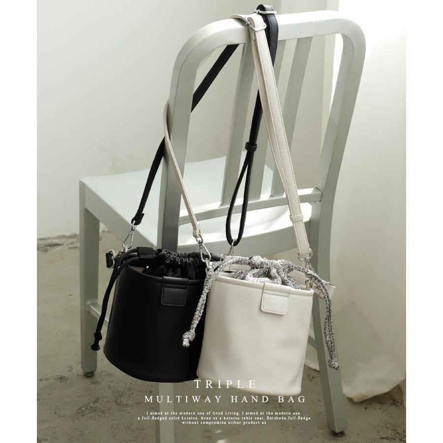 VitaFelice（ヴィータフェリーチェ） バケットバッグ レディース 巾着