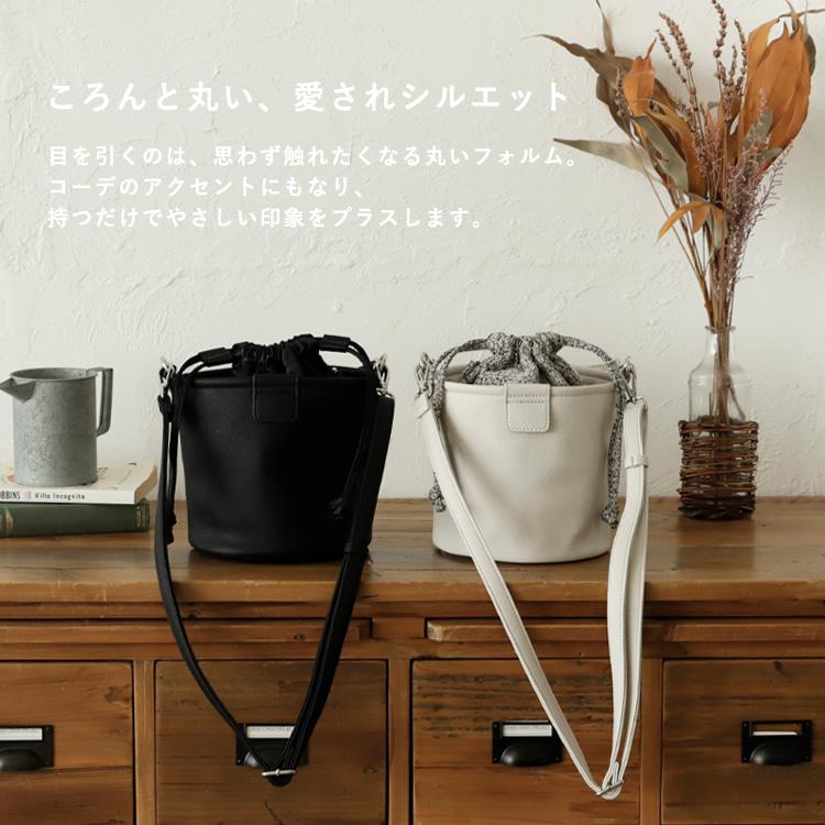 VitaFelice（ヴィータフェリーチェ） バケットバッグ レディース 巾着