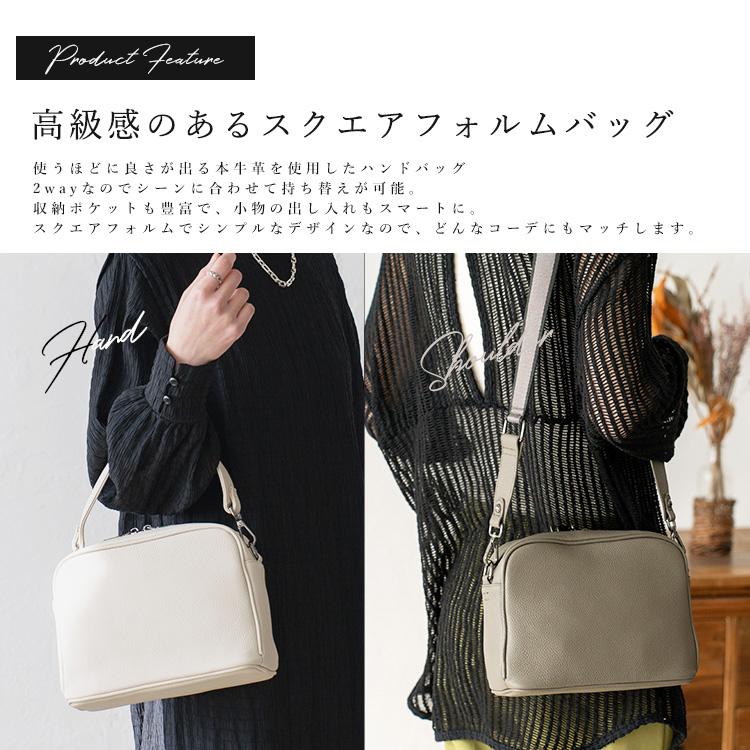 VitaFelice ハンドバッグ レディース 斜めがけ 小さめ 本牛革 VitaFelice ハンドバッグ レディース 斜めがけ 小さめ 本牛革