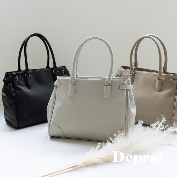 マキ ページ　ブラック　 ホワイト　皮 バッグ　計２点 VitaFelice（ヴィータフェリーチェ） sale トートバッグ レディース