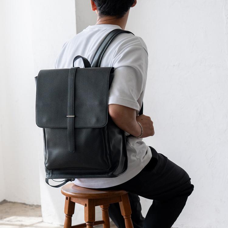 ⭐︎新品未使用⭐︎ TRANSIC ブラック ビジネスバッグ 合成皮革　リュック TRANSIC｜メンズビジネスバッグ 公式通販サイト