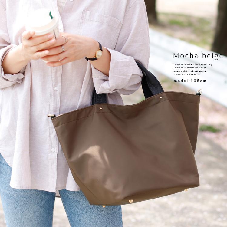 トートバッグ レディース 大きめ A4 ファスナー 軽量 ナイロン シンプル 本革 大容量 通勤 通学 ショルダー 2way おしゃれ Vin1b 18r004p Aroco アロコ Vin1b 18r004p Vitafelice ヤフー店 通販 Yahoo ショッピング