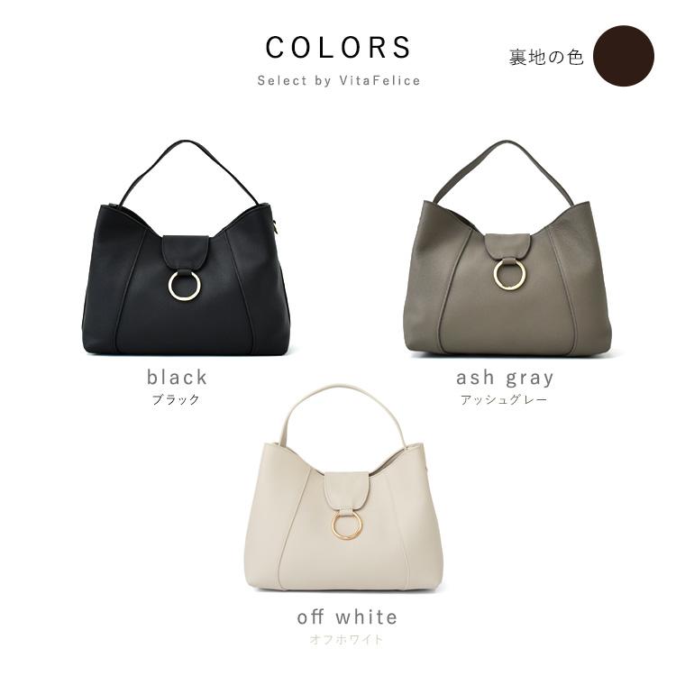 VitaFelice ワンハンドルバッグ レディース 小さめ 本革