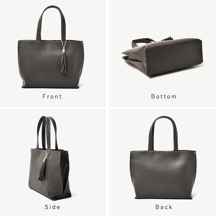 VitaFelice トートバッグ レディース 大きめ A4 収納 自立 大