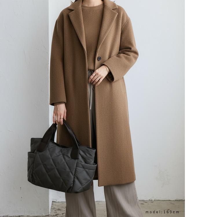 SALE トートバッグ レディース A4 軽い 大容量 2way ショルダーバッグ マチあり キルティング ナイロン 通勤 シンプル おしゃれ 人気 vinb-21c28z arocoの画像