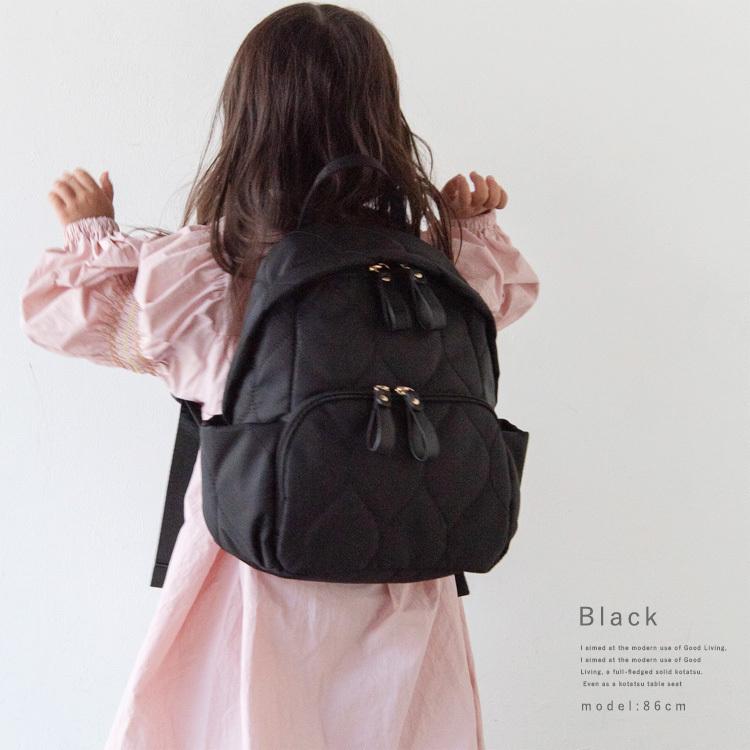 非売品 ノベルティ商品 キルティングリュック ブラック 非売品 ノベルティ商品 キルティングリュック ブラック キルティング大