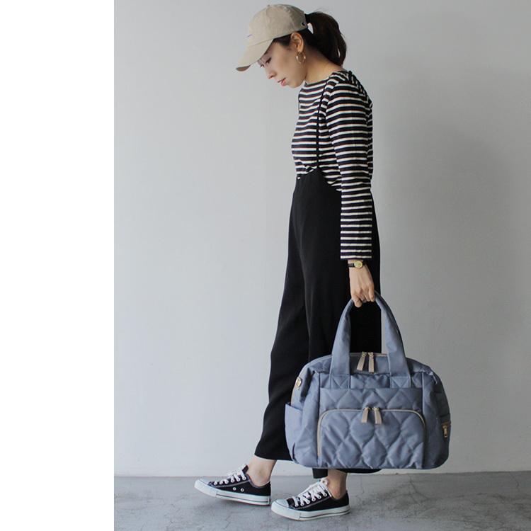 マザーズバッグ ボストンバッグ 大きめ 多収納 軽量 キルティング トートバッグ ナイロン 大容量 旅行 パパ 軽い Vinb 9c039z Aroco アロコ Vinb 9c039z Aroco By Vitafelice ヤフー店 通販 Yahoo ショッピング