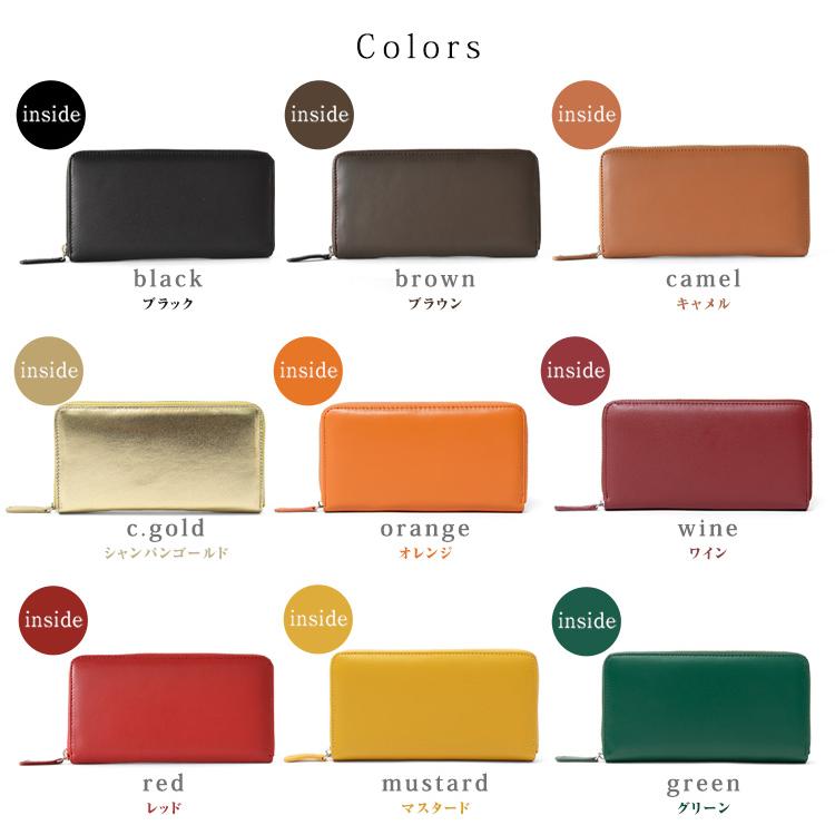 VitaFelice 長財布 メンズ レディース ユニセックス 財布 羊革