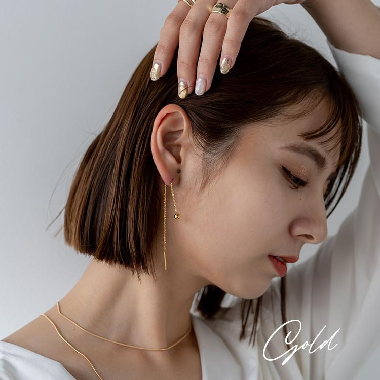 VitaFelice（ヴィータフェリーチェ） ピアス レディース チェーン