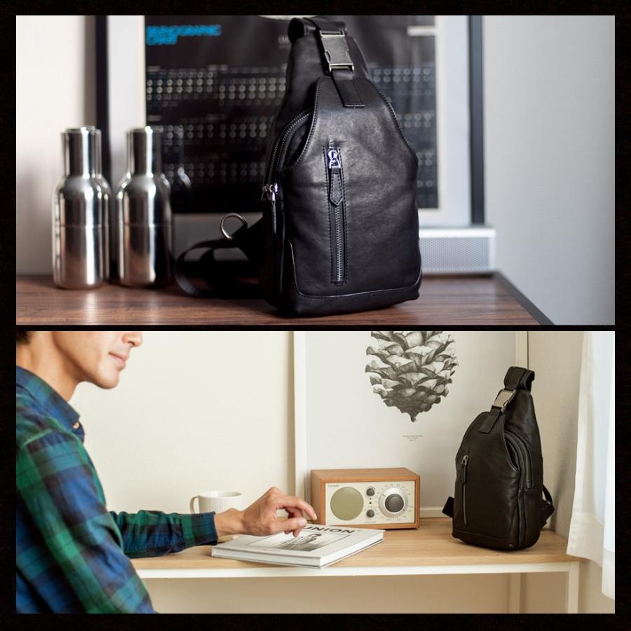 ボディバッグ メンズ 縦型レザーボディバッグ 楽天市場】日本製 ボディバッグ メンズ 本革ボディバッグ ワン