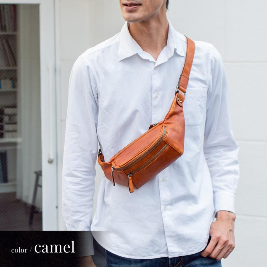 VitaFelice（ヴィータフェリーチェ） ボディバッグ メンズ 本革