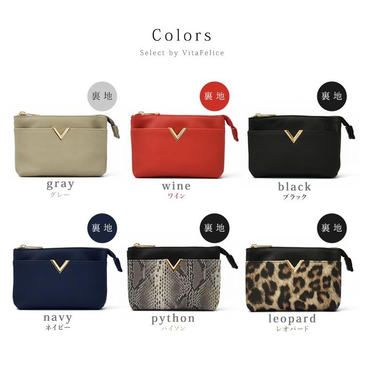 大容量 化粧ポーチ 小さめ 3スペース フェイクレザー 小物 マルチポーチ 大容量 可愛い パイソン 蛇柄 レオパード ヒョウ柄 Vrbz Aroco アロコ Vrbz Aroco By Vitafelice ヤフー店 通販 Yahoo ショッピング