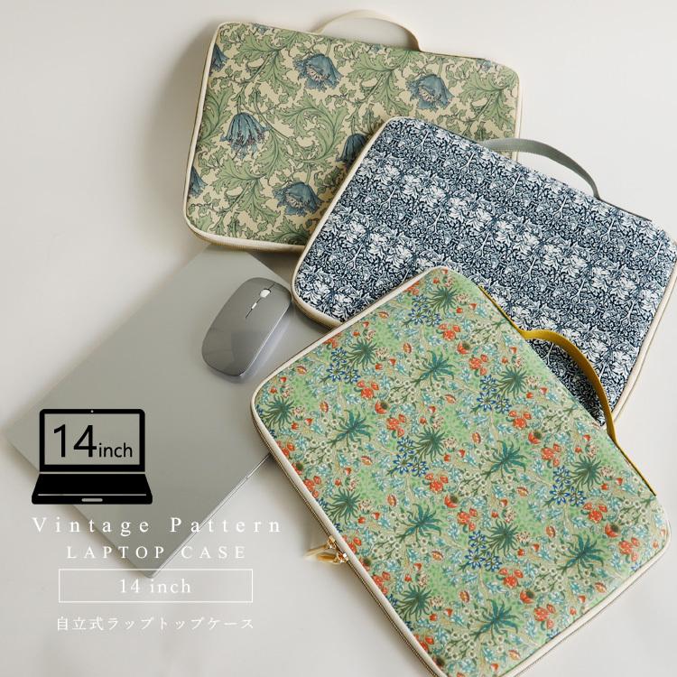 パソコンケース レディース 14インチ 自立 ヴィンテージ柄 Pcケース ノートパソコン ゴム付き ハンドル付き おしゃれ 人気 Vreb Wms5011 Aroco アロコ Vreb Wms5011 Vitafelice ヤフー店 通販 Yahoo ショッピング