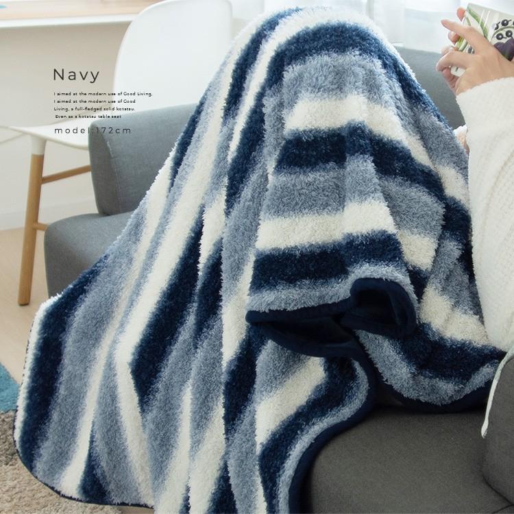 ひざ掛け 大判 80 150cm ブランケット ふわふわ プードルボア 起毛 ボーダー柄 暖かい 大きい 柔らかい しっとり 毛布 Vsfz 423z Vsfz 423z Vitafeliceヤフー店 通販 Yahoo ショッピング