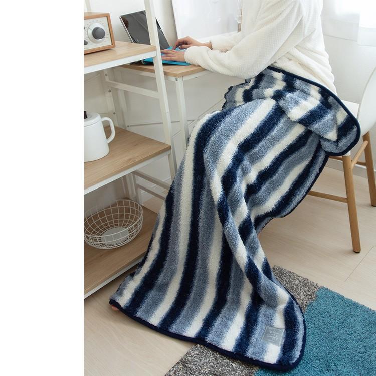 ひざ掛け 大判 80 150cm ブランケット ふわふわ プードルボア 起毛 ボーダー柄 暖かい 大きい 柔らかい しっとり 毛布 Vsfz 423z Vsfz 423z Vitafeliceヤフー店 通販 Yahoo ショッピング