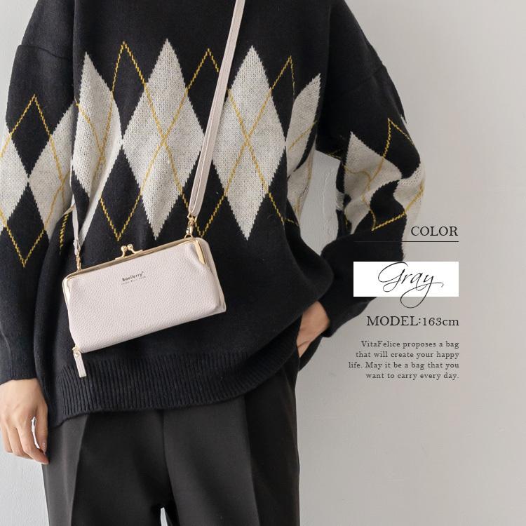 VitaFelice（ヴィータフェリーチェ） スマホショルダー レディース お