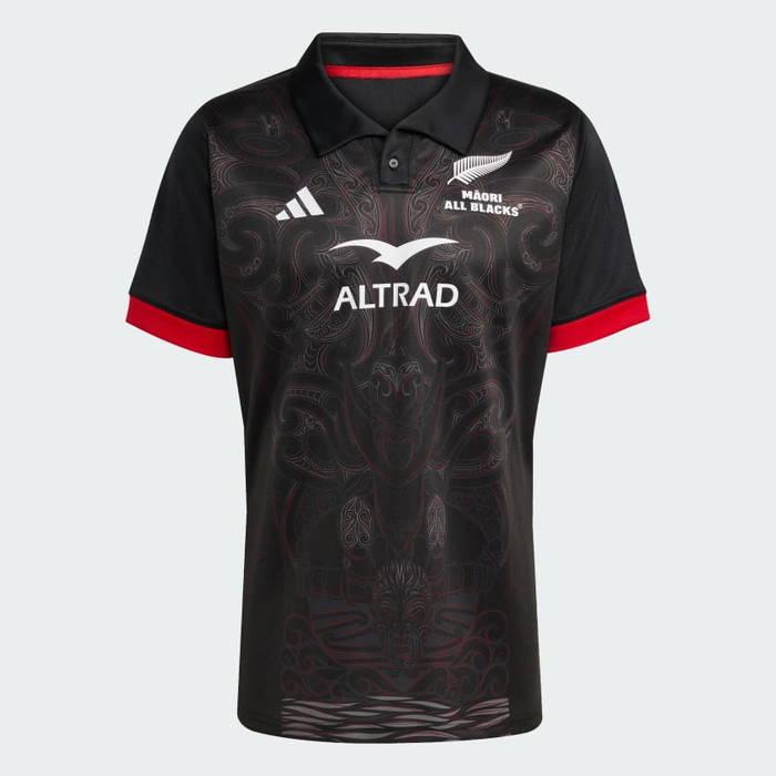 新品タグ付き adidas オールブラックス マオリ ラグビー ジャージ　M adidas（アディダス） メンズ マオリ オールブラックス ホーム