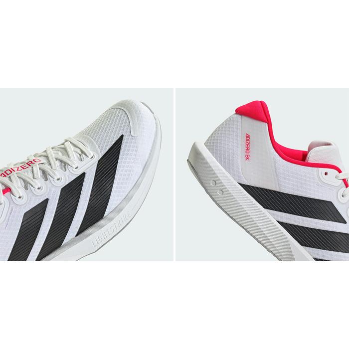 アディダス メンズ レディース アディゼロ ブカツ Adizero BK ランニングシューズ ジョギング マラソン トレーニング 部活 ホワイト 白 ブラック 黒 シルバー 送料無料 adidas JP6528 JP6529 JQ1679 adidas（アディダス） メンズ レディース アディゼロ ブカツ Adizero