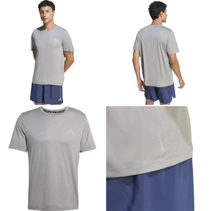 adidas（アディダス） メンズ ラン エッセンシャルズ Tシャツ