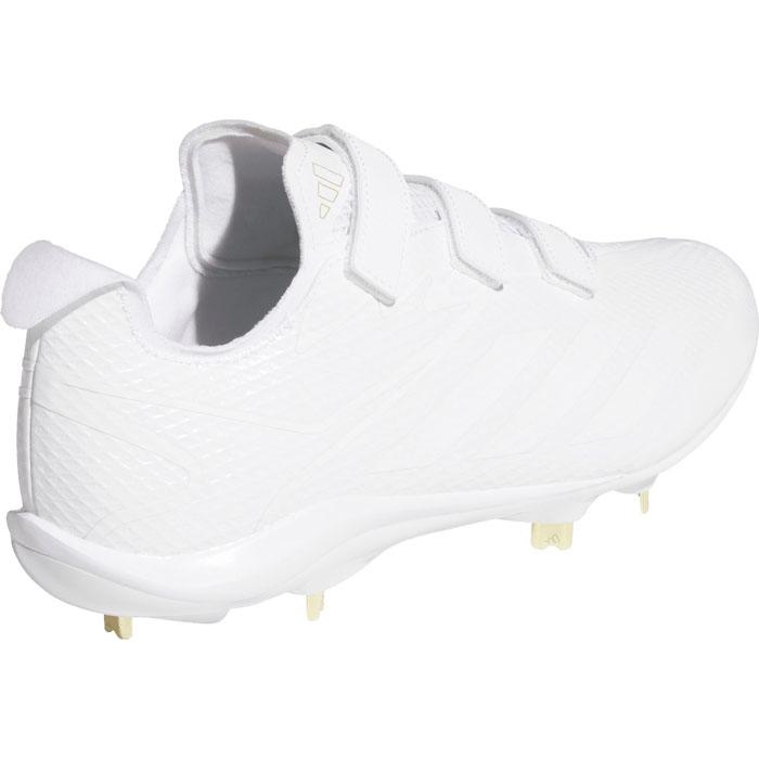 ホワイトスパイクシューズ ベルクロ式 adidas（アディダス） メンズ アディゼロ エレクトリック Adizero