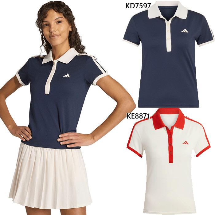 adidas（アディダス） レディース W TENNIS ヘリテージ S/S ポロシャツ