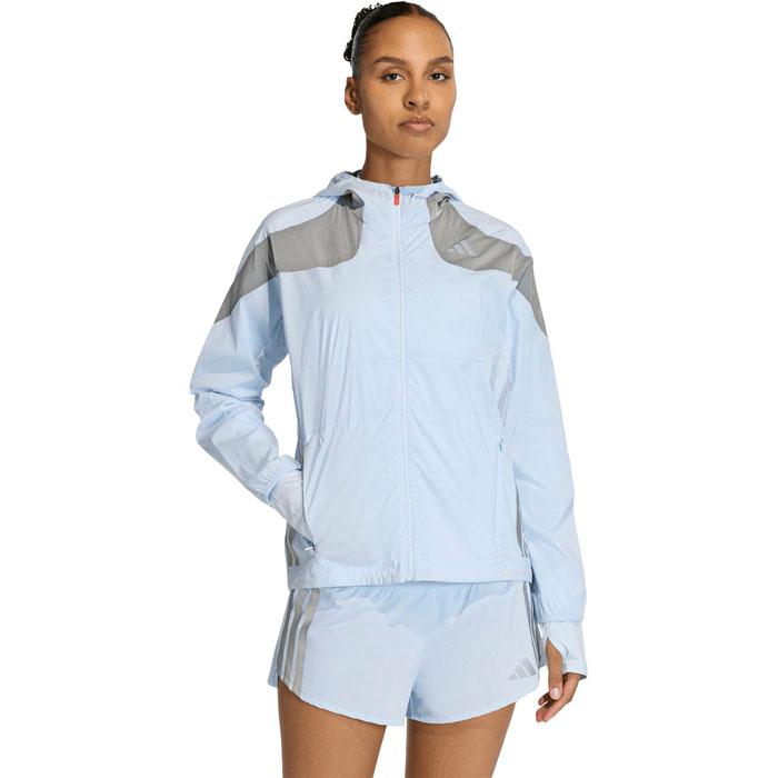 アディダス レディース アディゼロ ADIZERO HE JK W フィットネス トレーニングウェア トップス 上着 アウター 長袖 DVM65_1