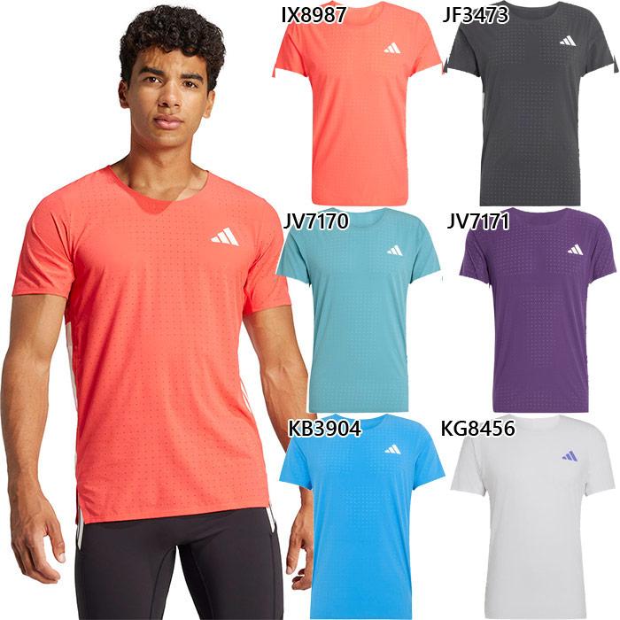 adidas（アディダス） メンズ アディゼロ ランニング半袖Tシャツ