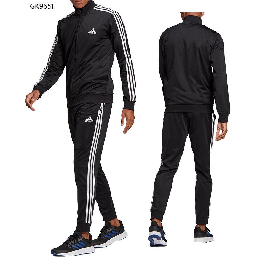 アディダス adidas 3ストライプス 黒 GK9651 M 通販 アディダス adidas 3ストライプス トラックスーツ 黒 GK9651 XL