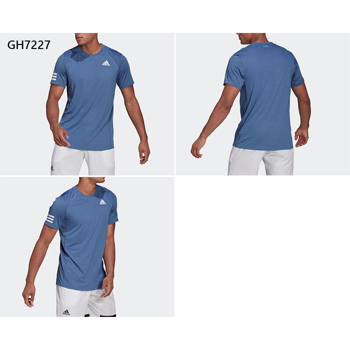 69 Off アディダス メンズ クラブ テニス 3ストライプス Club Tennis 3 Stripes Tee バドミントンウェア トップス 半袖tシャツ Babylonrooftop Com Au