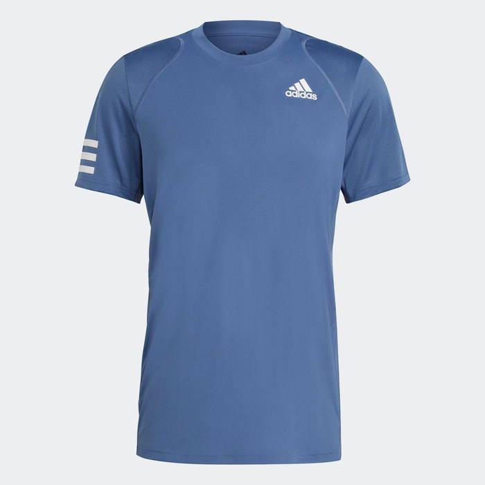 69 Off アディダス メンズ クラブ テニス 3ストライプス Club Tennis 3 Stripes Tee バドミントンウェア トップス 半袖tシャツ Babylonrooftop Com Au