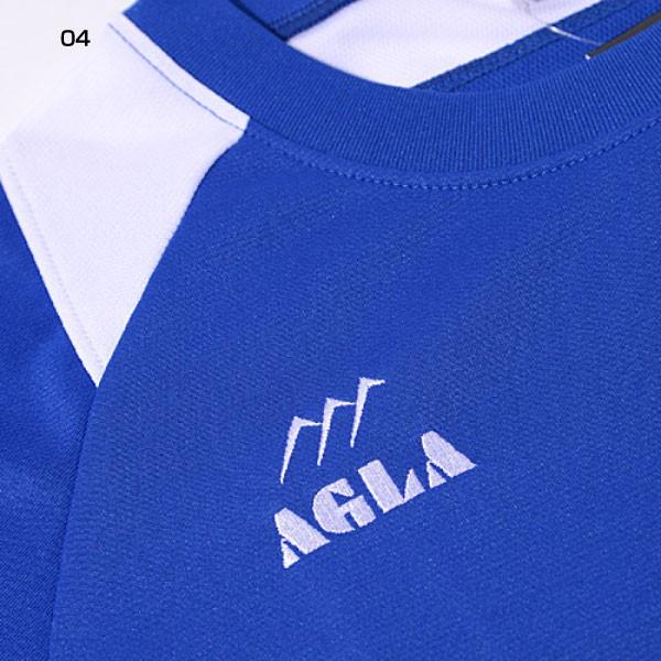 アグラ メンズ ゲームシャツ 半袖 サッカーウェア フットサルウェア トップス AG901｜vitaliser｜07