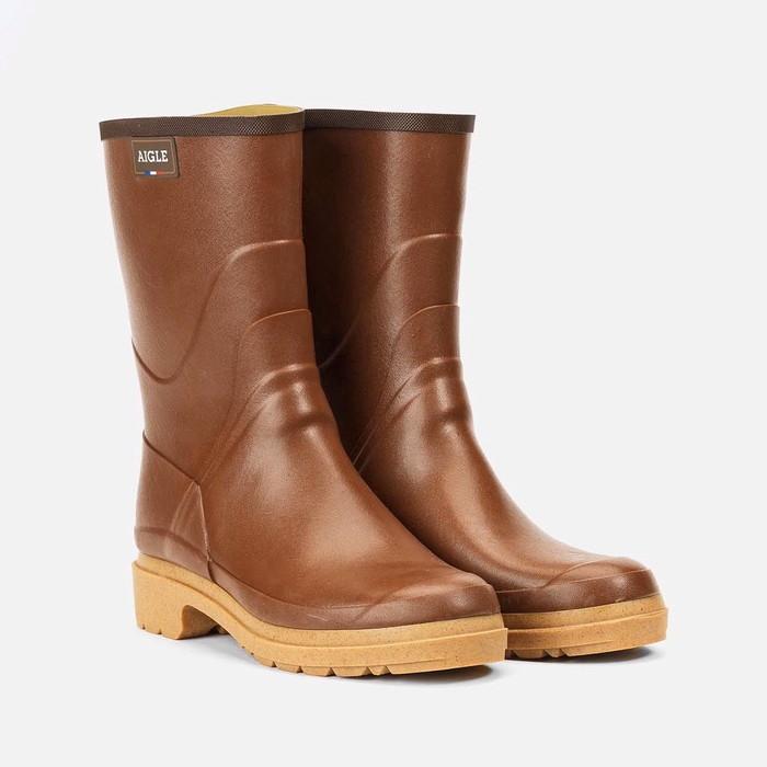 AIGLE BENYL ブラウン　レインブーツ エーグル AIGLE ベニル ラバーブーツ （ブラウン） -靴＆ファッション