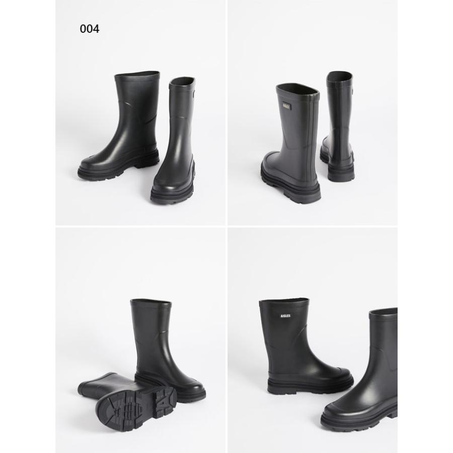 AIGLE（エーグル） メンズ ミッドレイン ラバーブーツ カジュアル