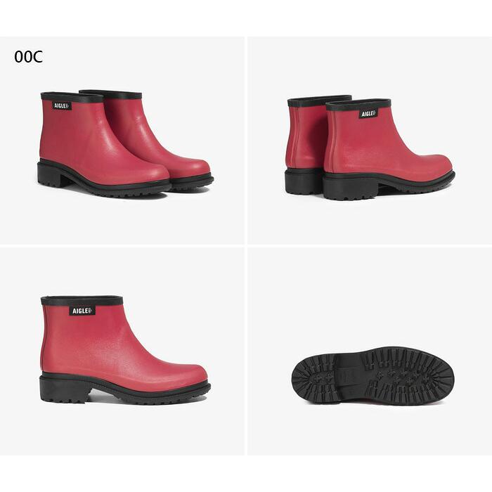 専用＊AIGLE ショートレインブーツ　37サイズ　中敷付き　フェスにも AIGLE（エーグル） レディース フルフィール ロー ラバーブーツ