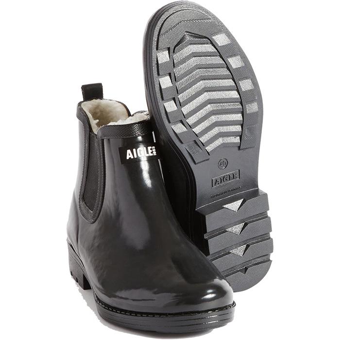 AIGLE（エーグル） レディース カーヴィル ファー 2 ラバーブーツ