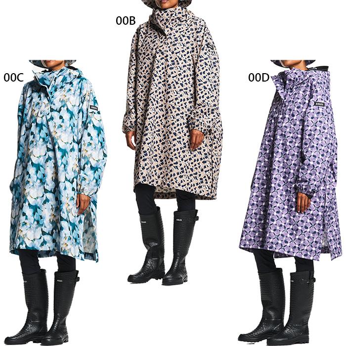 AIGLE（エーグル） レディース 防水 軽量 パッカブルポンチョ レイン
