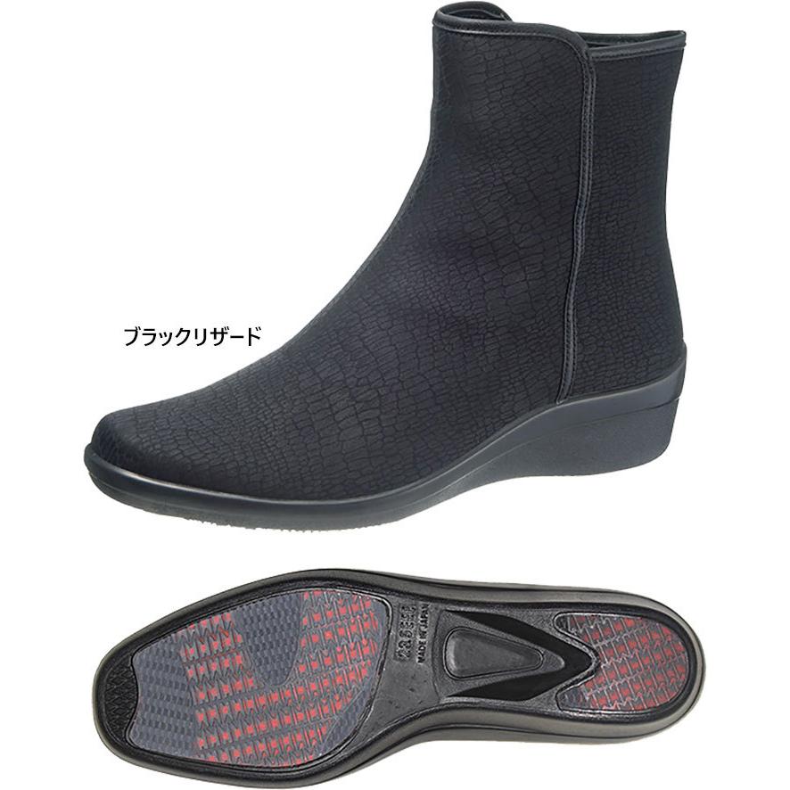 3E幅 アサヒシューズ レディース トップドライTDY3929 ショートブーツ 