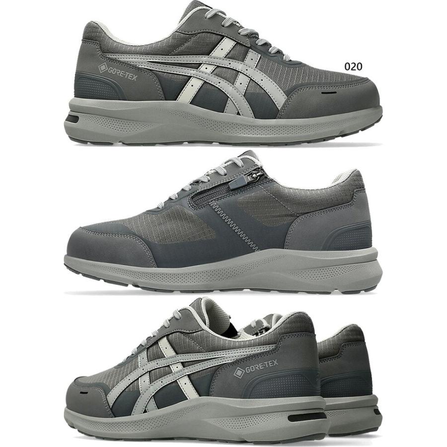 3E幅 幅広 ワイド アシックス メンズ ハダシウォーカー ゴアテックス GORE-TEX 防水 ウェルネスウォーキングシューズ 旅行 散歩 スニーカー 紐靴 1291A063の画像