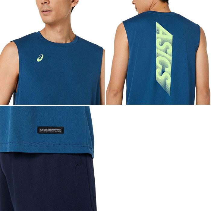 ASICS（アシックス） メンズ ドライノースリーブシャツ ジョギング