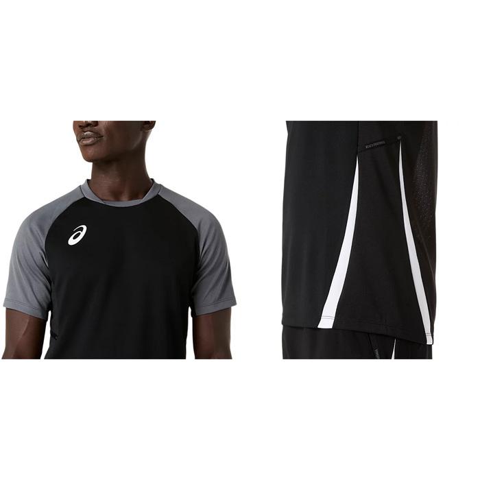 ASICS（アシックス） メンズ プラクティス半袖シャツ サッカーウェア