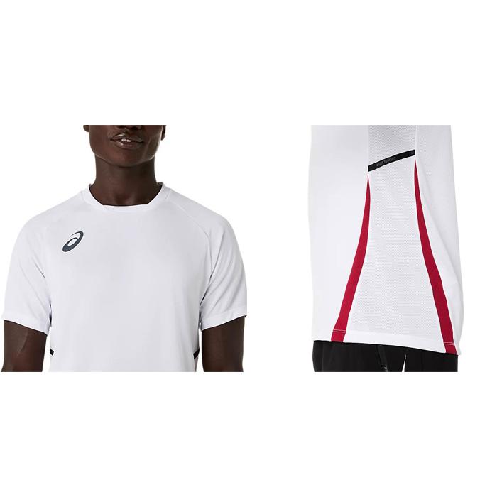 ASICS（アシックス） メンズ プラクティス半袖シャツ サッカーウェア