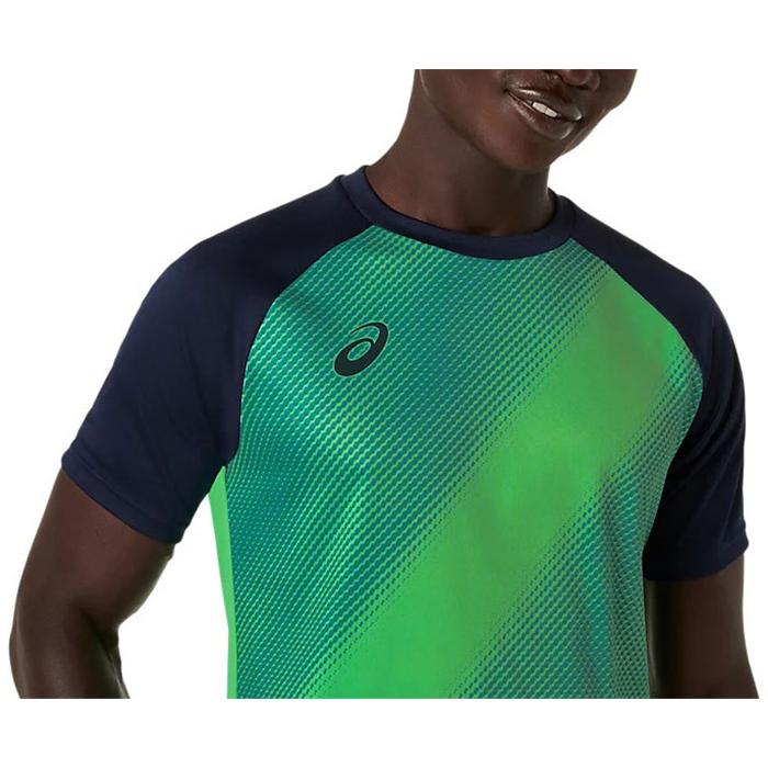 ASICS（アシックス） メンズ プラクティスグラフィック半袖シャツ