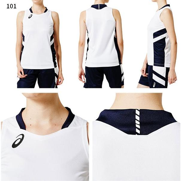 アシックス レディース W'Sゲームシャツ バスケットボールウェア トップス ノースリーブ 袖なし 2062A016 :asics-4747:バイタライザー  - 通販 - Yahoo!ショッピング