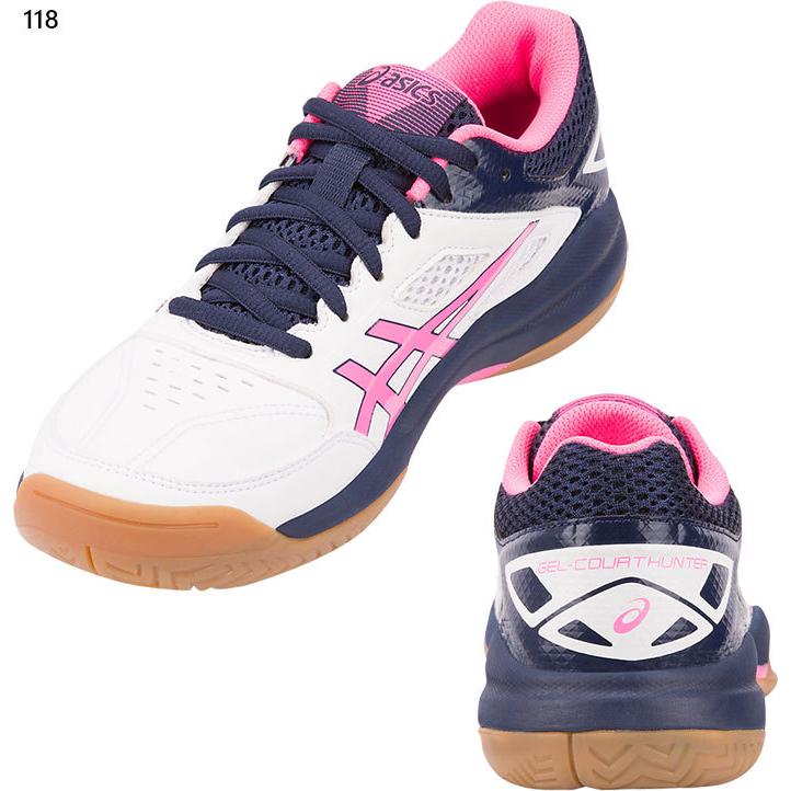 アシックス レディース ゲル コートハンター Gel Court バドミントンシューズ 価格 1072a015 Hunter