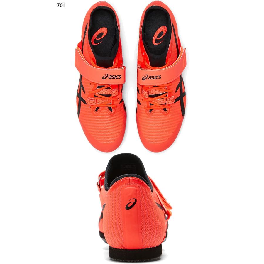 普通幅 アシックス メンズ レディース ロングジャンプ プロ Long 送料無料でお届けします Jump Pro 1093a177 3 陸上競技 棒高跳び用 走り幅跳び スパイク シューズ マジックテープ