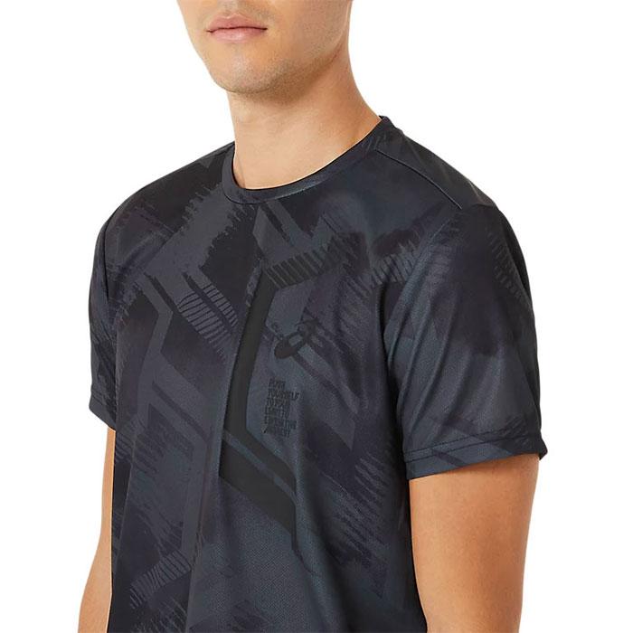 アシックス メンズ リモ LIMO ドライグラフィック半袖シャツ 