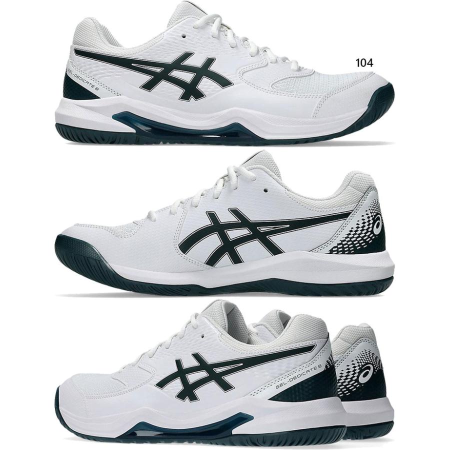 ASICS 普通幅 アシックス メンズ ゲルデディケート8 GEL