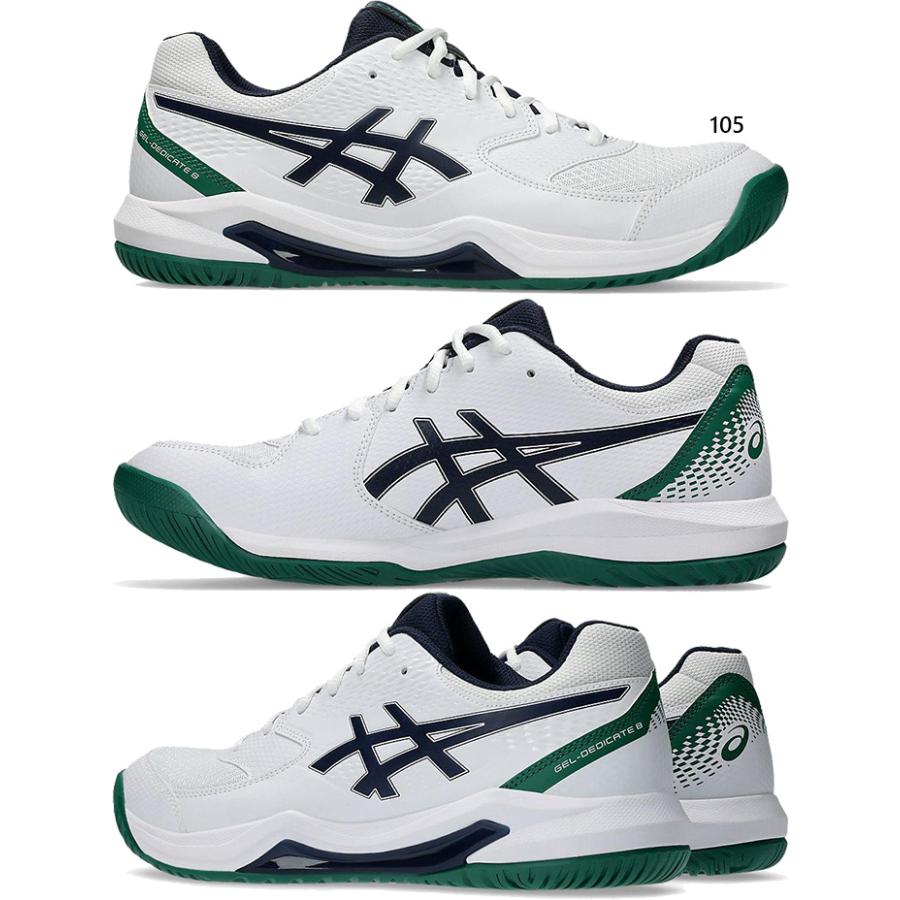 ASICS 普通幅 アシックス メンズ ゲルデディケート8 GEL