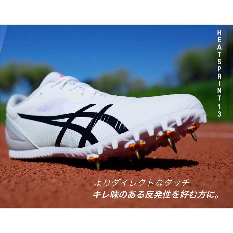 25.5cm陸上スパイクアシックスヒートスプリント ASICS（アシックス） 普通幅 メンズ レディース ヒートスプリント